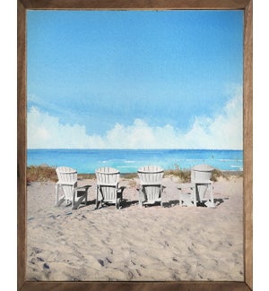 Beach Days White Chairs